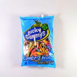 Goma Lombriz Neon 1 Kilogram