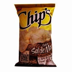 Papas Chip's sabor sal de mar 170 g