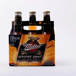 Cerveza Six Pack Botella Draft 355 Milili