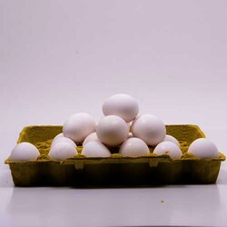 Huevo Blanco Con 18 1 Pieza