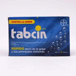 Tabcin Efervecente Tableta Efervecente 12 Tableta