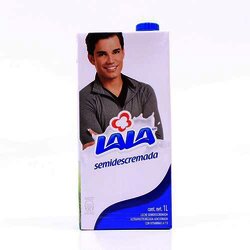 Leche Uht Semidescremada 1 Litro