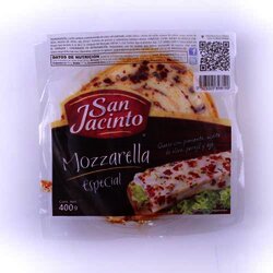 Queso Mozzarella Pimiento Y Perejil 400 Gramos