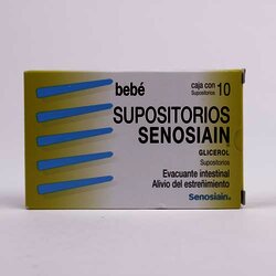 Sups Bebe 1.380 G 10 Supositorios 1 Caja