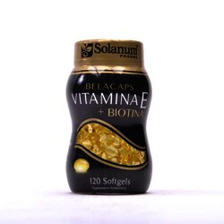 Belacaps Vitamina E + Biotina Softgels 120 Capsul