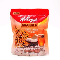 Granola Coco Pasas Y Miel 300 Gramos