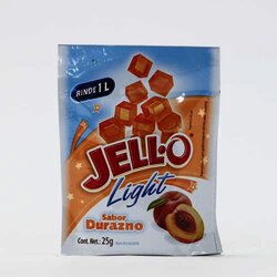 Gelatina Baja En Calorias Durazno 25 Gramos