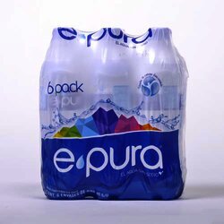 Agua Purificada 6 Pack 600 Milili