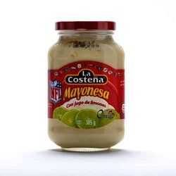 Mayonesa Jugo Limones 385 Gramos