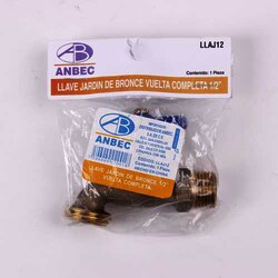 Llave De Jardin Regular Zinc 1 Pieza