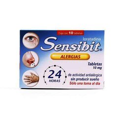Sensibit 10 Tabletas 10 Miligra