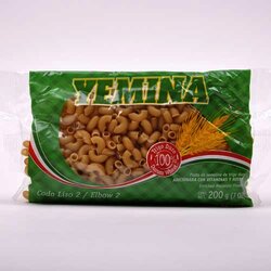 Pasta Para Sopa Codo Liso Grande 200 Gramos