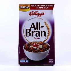 All Bran Pasas 490 Gramos