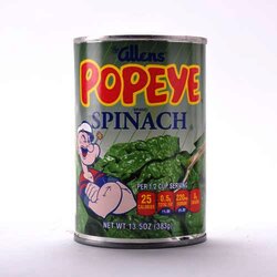 Espinacas En Lata (NP) 383 Gramos