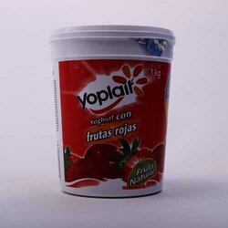 Yoghurt Frutas Rojas 1 Kilogram