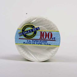 Plato Pastelero Papel No. 6 100 Pieza