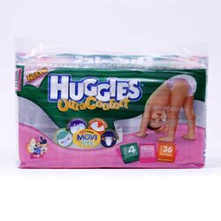Pañal Niña Niña 4 36 Pieza