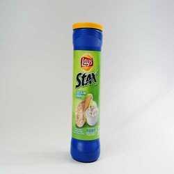 Stax Papas Crema Y Cebolla 155.9 Gram