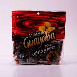 Rollitos De Guayaba Con Nuez 10 Pzs 300 Gramos