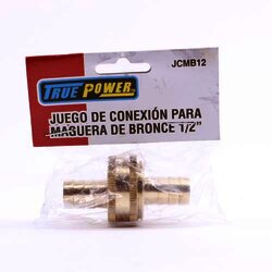 Conexion Para Manguera Macho De Bronce 1 Pieza