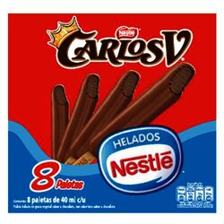 Paletas Carlos V 8 Pieza