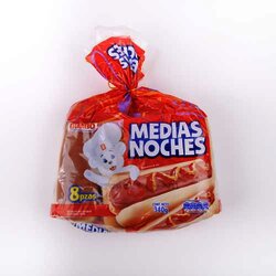 Pan Medias Noches 275 Gramos