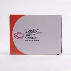 Totelle Continuo 1/.125 Mg 28 Grageas