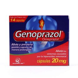 Genoprazol 14 Capsulas 20 Miligra
