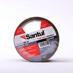 Cinta Empaque 40 Metros Canela 1 Pieza