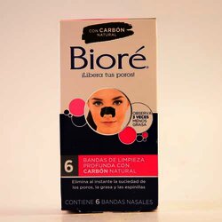 Banda De Limpieza Profunda Facial Carbon 6 Pieza