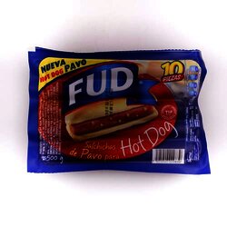 Salchicha De Pavo 500 Gramos