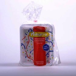 Plato Termico Con Division Rectangular 1 20 Pieza