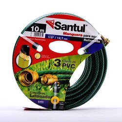 Manguera Reforzada Con Conexion Metalica 10 Metro