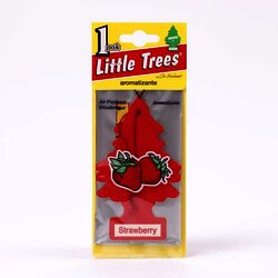 Aromatizante Auto Tarjeta Fresa 1 Pieza