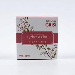 Jabon Barra Lychee & Chia 100 Gramos
