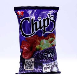 Chips Papas Fuego 170 Gramos