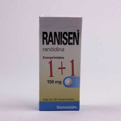 Ranisen 20 Comprimidos 150 Miligr