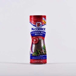 Pimienta Molida Negra 64 Gramos