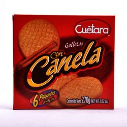 Galleta Canelas 270 Gramos