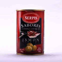 Aceituna Rellena Jamon Iberico 300 Gramos