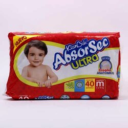 Pañal Mediano 40 Pieza