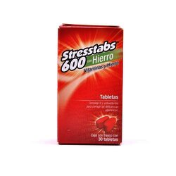 Stresstabs 600 Hierro 30 Grageas