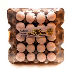 Huevo Blanco Jumbo Con 20 1 Pieza