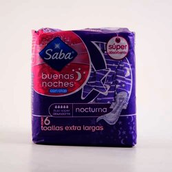 Toalla Alas Buenas Noches 6 Pieza