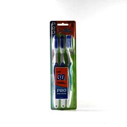 Cepillo Dental 3pack Mediano Doble Accio 1 Pieza