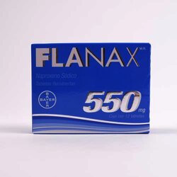 Flanax 12 Tabletas 550 Miligr