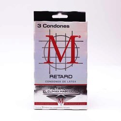 Preservativo M Force Retard 3 Pieza