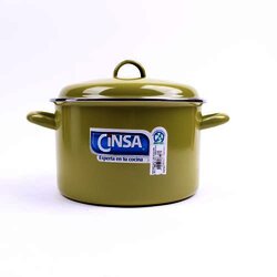 Olla Recta 22 Novacero Tapa Metalica Te 1 Pieza