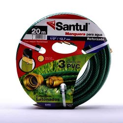 Manguera Reforzada Con Conexion Metalica 20 Metro