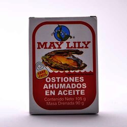 Ostiones Ahumados En Aceite 105 Gramos